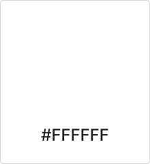 Color #FFFFFF